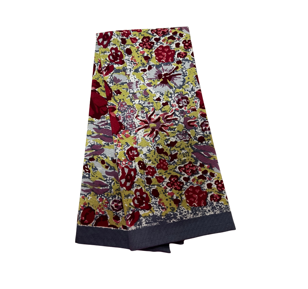 Jardin Red & Grey Tea Towels