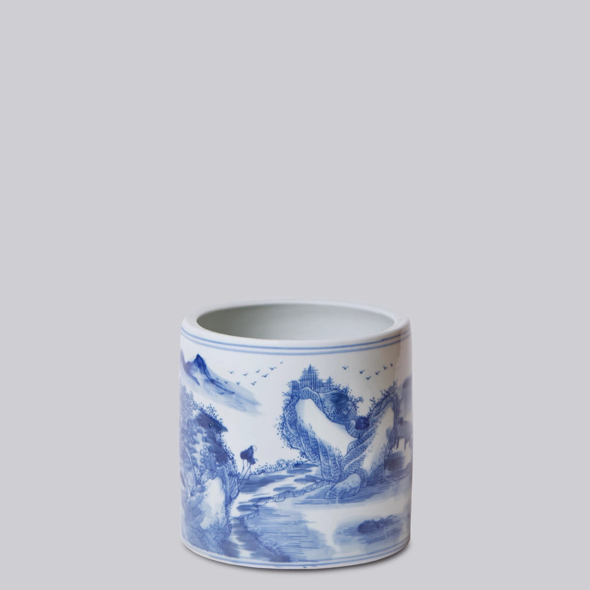 Blue & White Cachepot