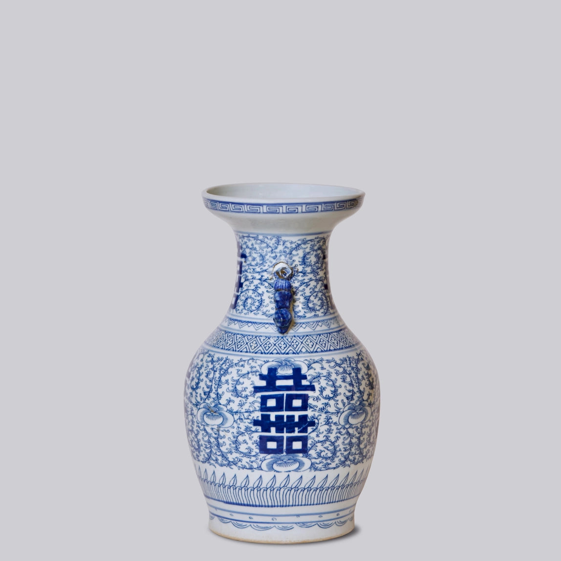Blue & White Medium Vase