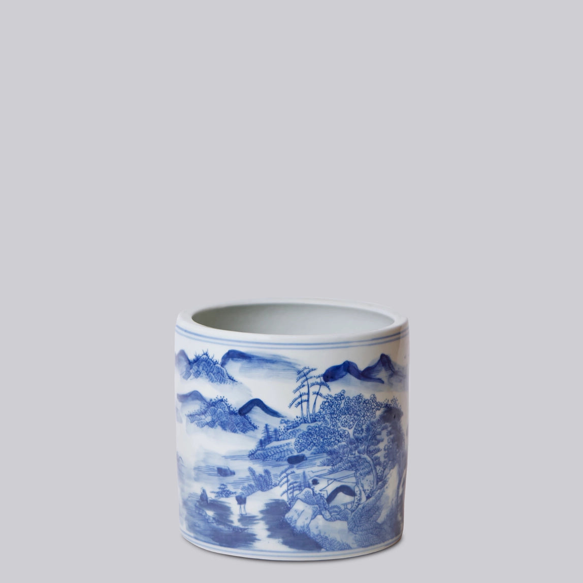 Blue & White Cachepot