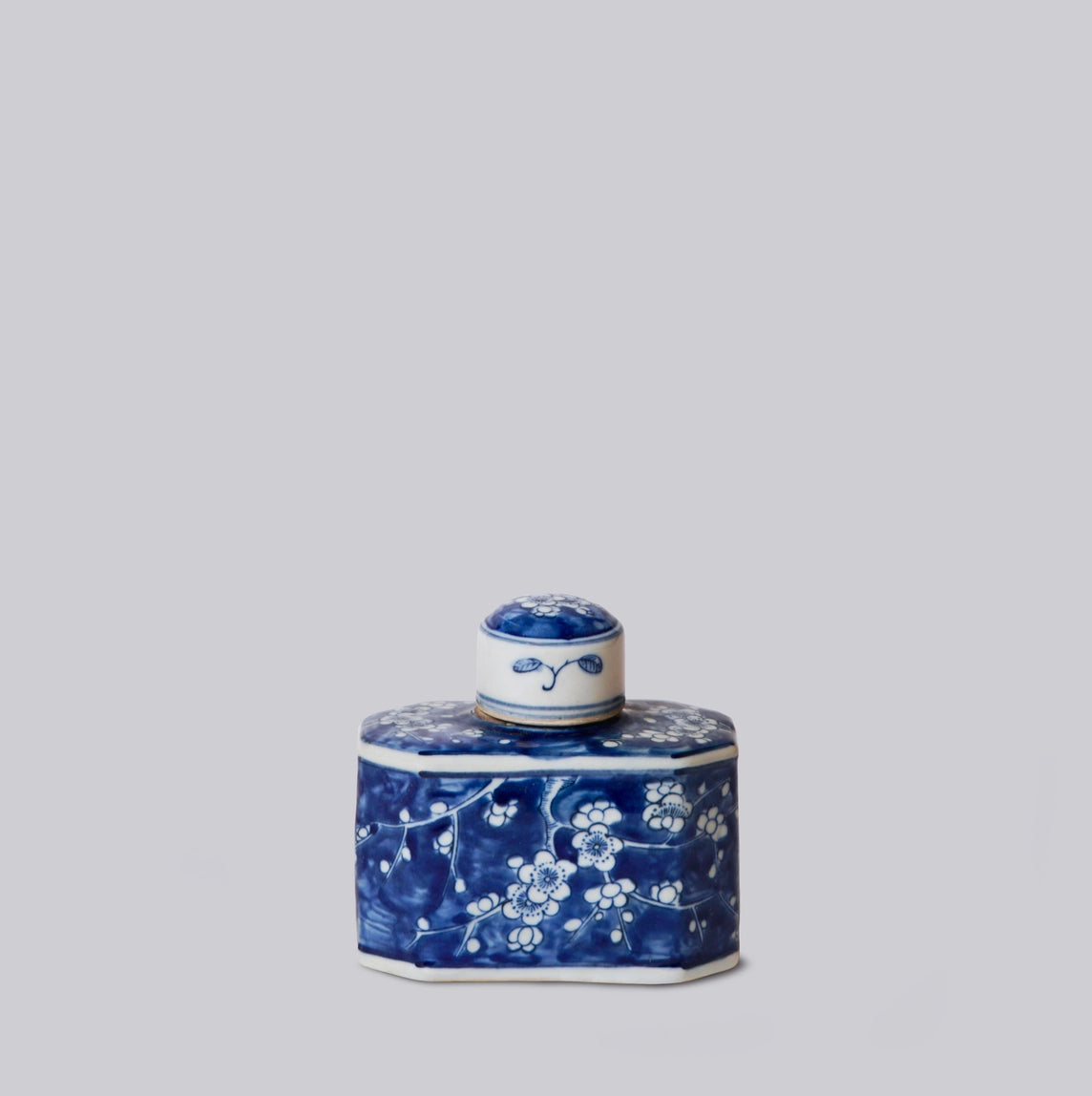 Blue Floral Cachepot
