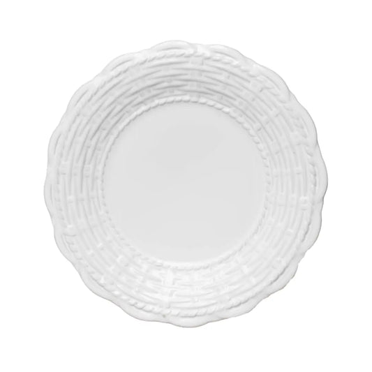 Provvista Basket Jubilee Dinner Plate, White
