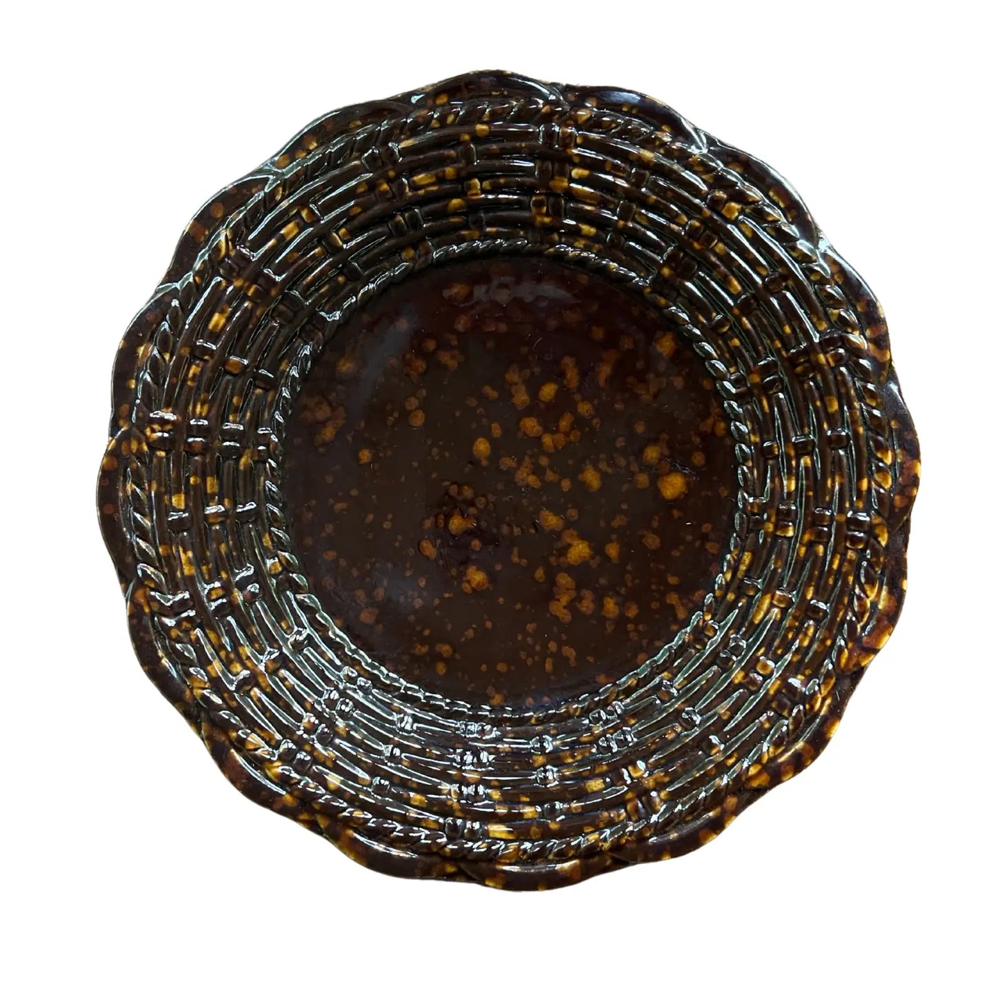 Provvista Basket Jubilee Dinner Plate, Tortoise