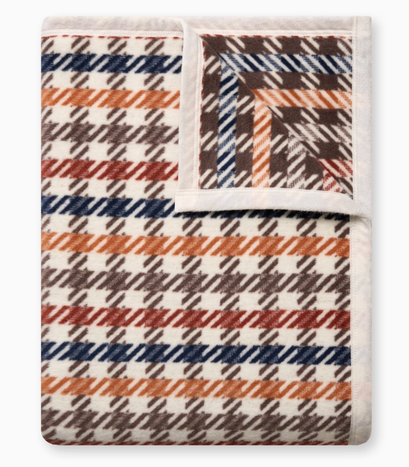 Hampton Houndstooth Blanket, Chappy Wrap, Original Size