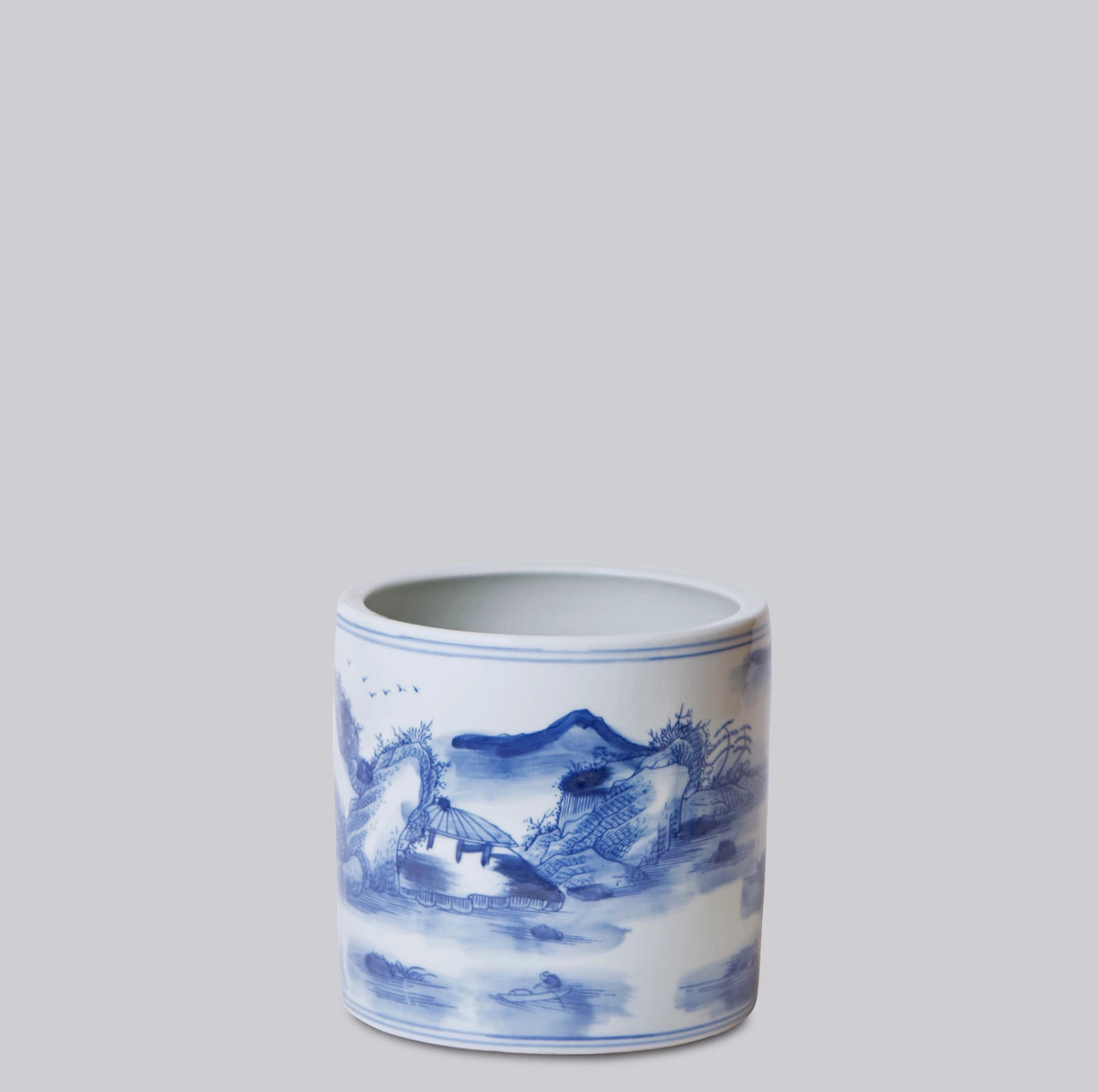 Blue & White Cachepot